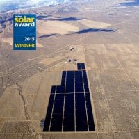 Intersolar Award - Solar Frontier