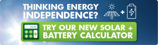 Solar and battery system calculator