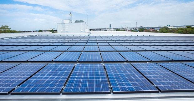 Solar rooftop array