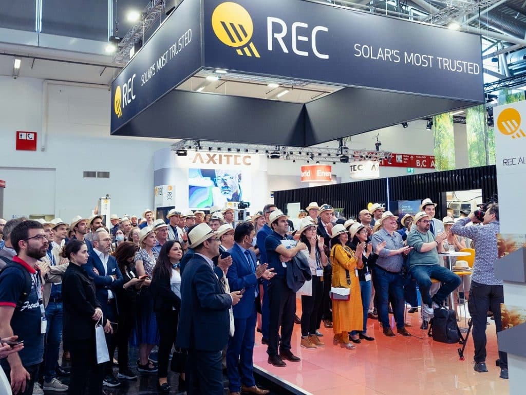 REC at Intersolar Europe 2022