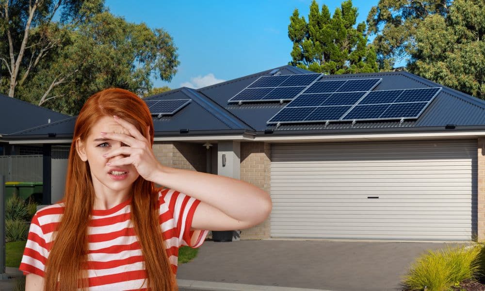 Solar panels ruining street appeal