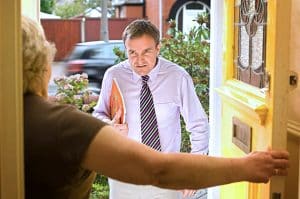 door-to-door sales