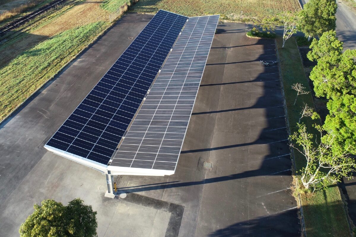 Solar carport